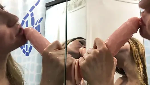 I Practice Deep Blowjob for Your Hard Cock