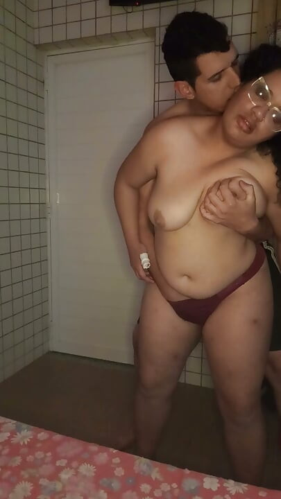 Running My Hand Over My Stepsister’s Pussy While Mom Is Out Shopping