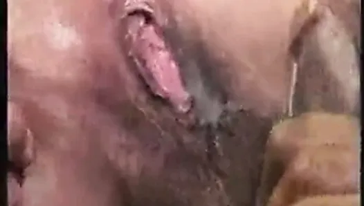 an older woman gets fucked in all holes