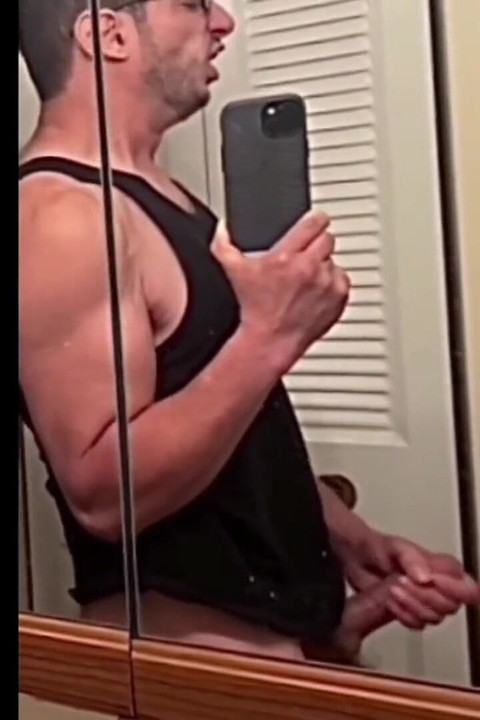 Hot Young Guy Masturbates His Giant Cock