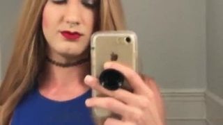 Sexy transgender plaagt