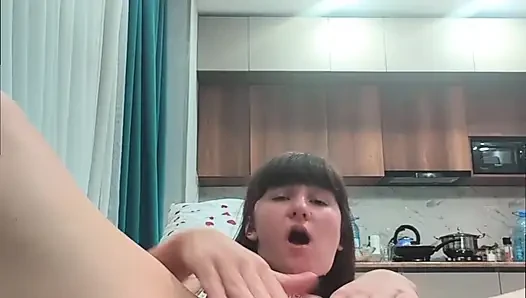 Amateur Horny 18 Years Old Girl Cums Non Stop Nipple Clamps Anal Plug Hardcore BDSM Masturbation