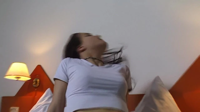 Real orgasm with my ex-girlfriend she makes it in front of me
