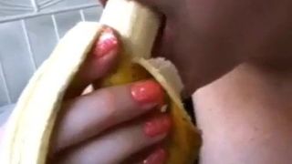 Ik hou van een grote banaan