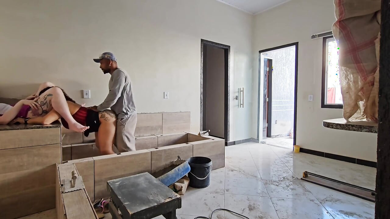 The Construction Worker Was Very Pleased When He Received a Visit From His Bosses at the Construction Site.