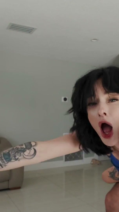 Inked Athletic Babe Fucks Him Cowgirl Before Taking a Facial | Clip 2