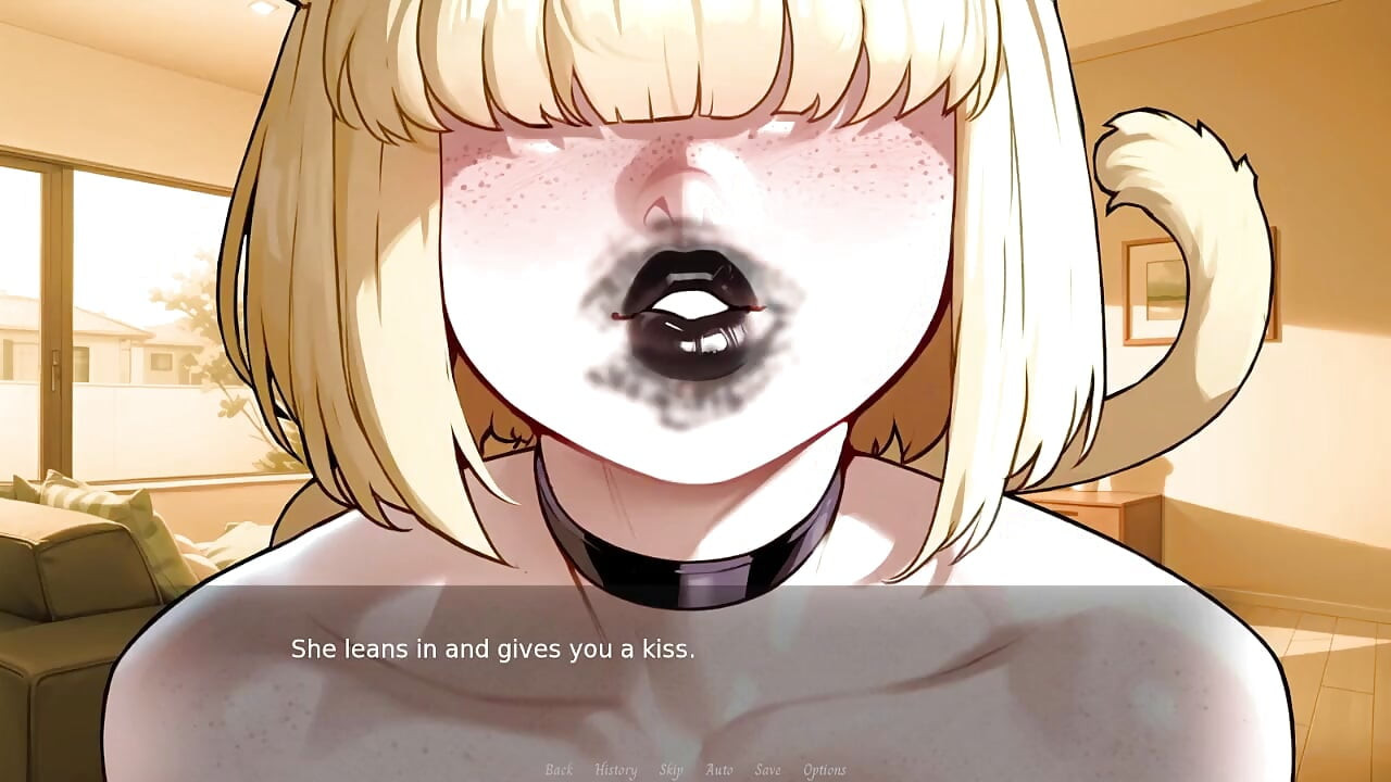 A Cuckold Blowjob with Bwc - Nyatorase Cartoon Cucky Porn Game #5