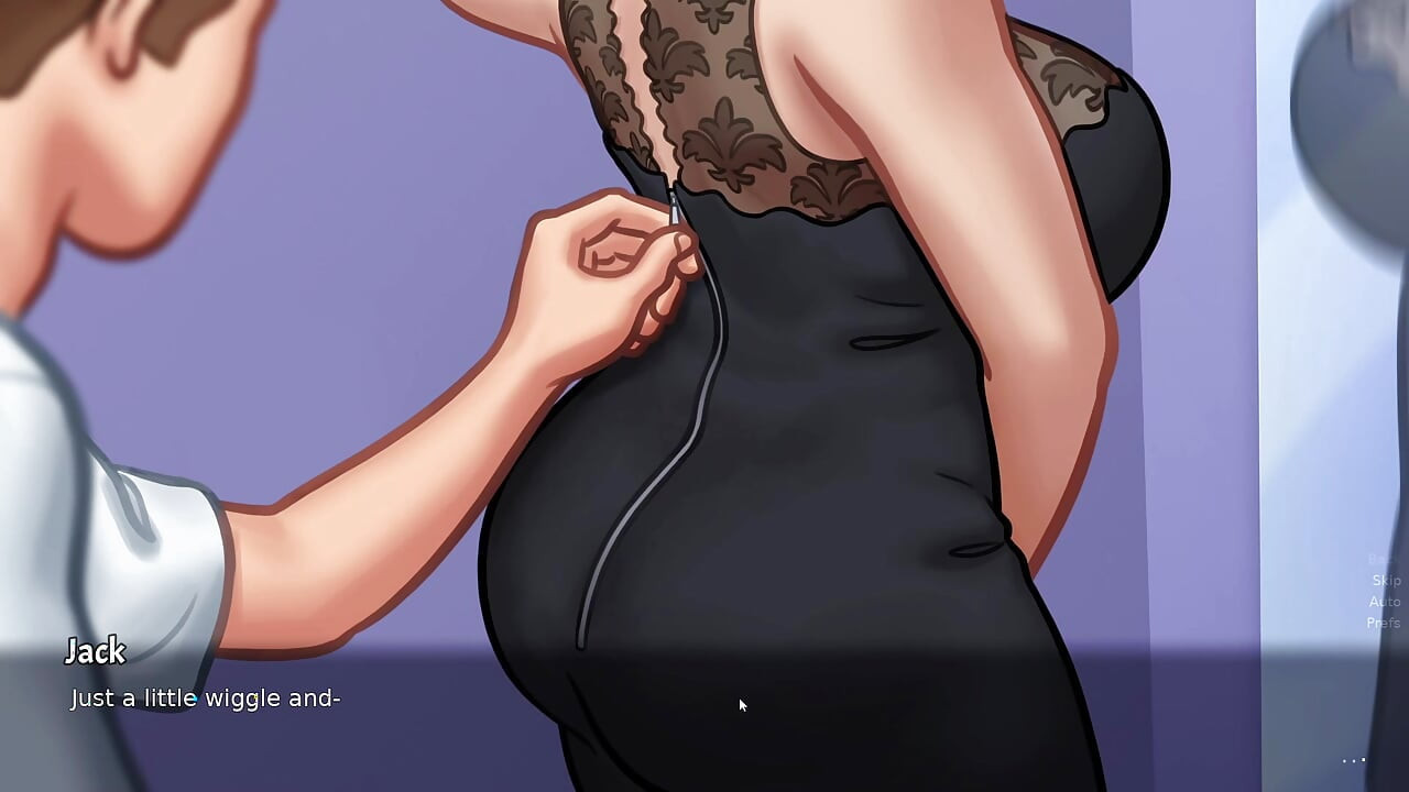 继子帮助她的继母买衣服（夏日传奇）