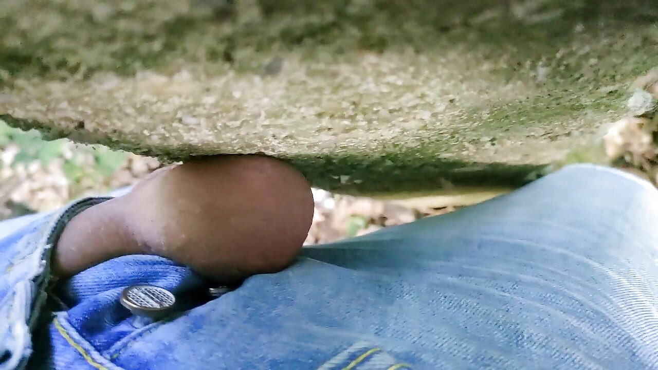 Compilation Squeezing, Punching and Rubbing Twinks Hanging Balls Out of Jeans with Different Things