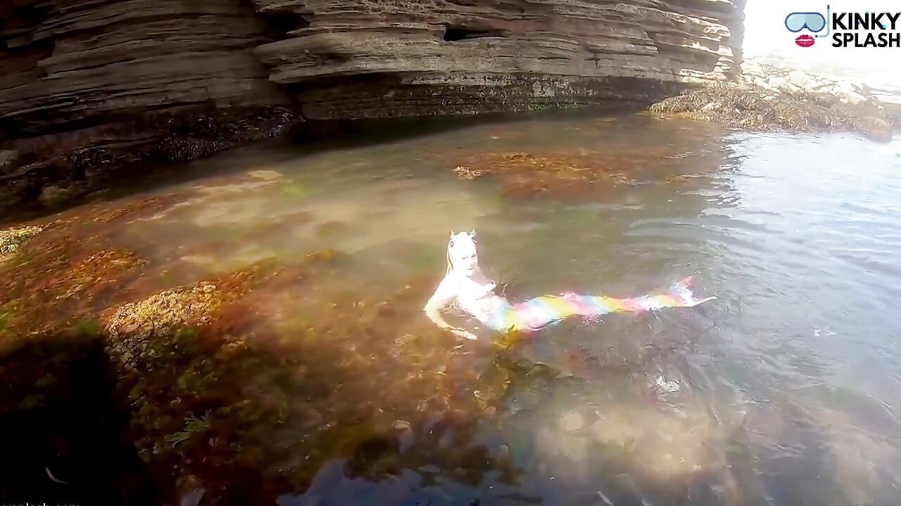 Zeemeermin gespot! Natte ontmoeting in Lost Cove