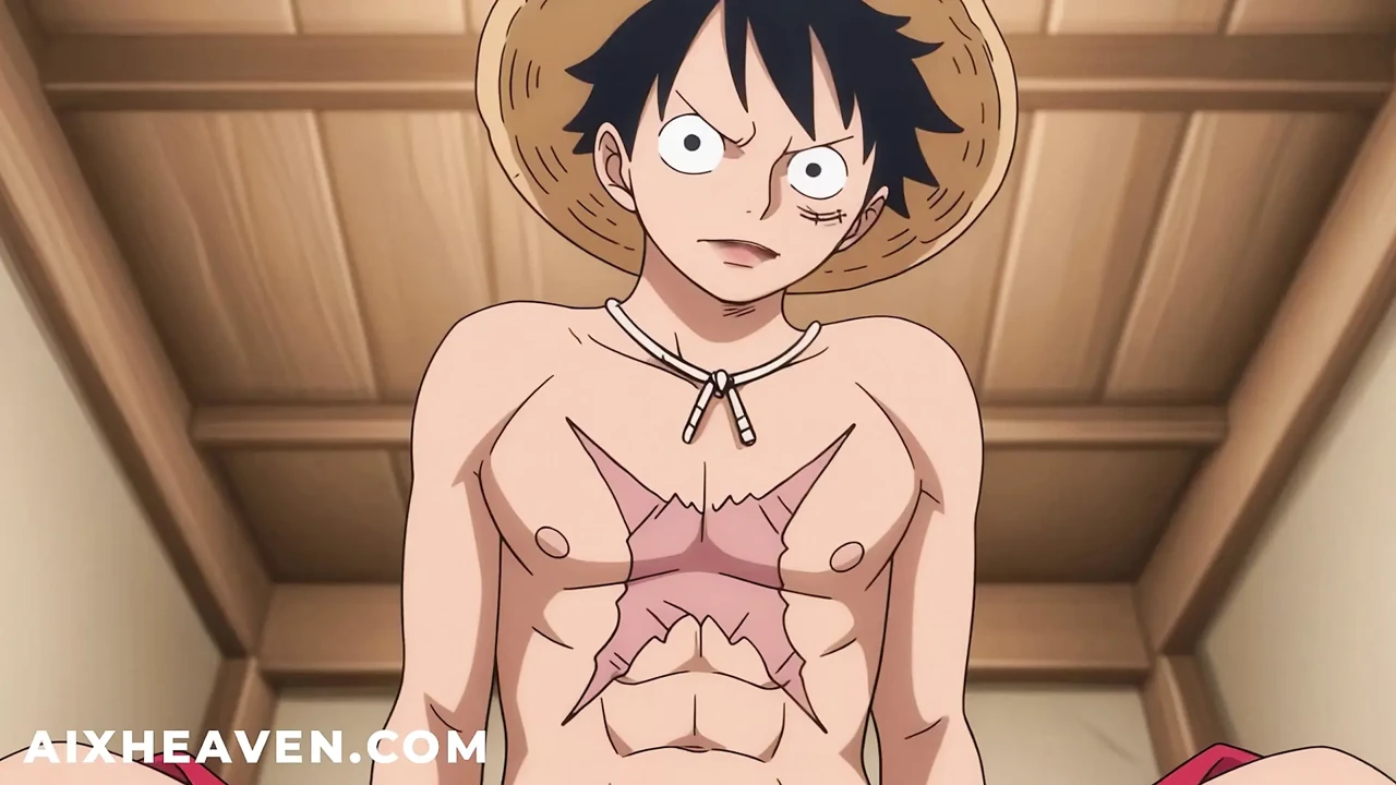 Boa Hancock meets Luffy for the second time and fucks him in a wooden shack! Uncensored One Piece Hentai
