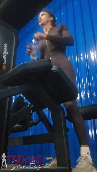 A Short Video at the Gym, Just Chilling, Doing My Workout.
