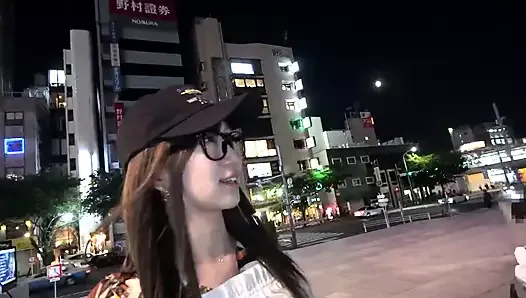 A super cute JD who lives in Nakano Ward and is a otaku has a super piss FUCK at her home!