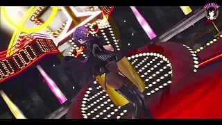 おぼろ-セクシーなパンストダンス(3D変態)