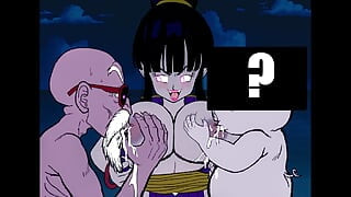 Kamesutra Dbz Erogame 132 Vaciando las tetas de la esposa cachonda por Benjojond