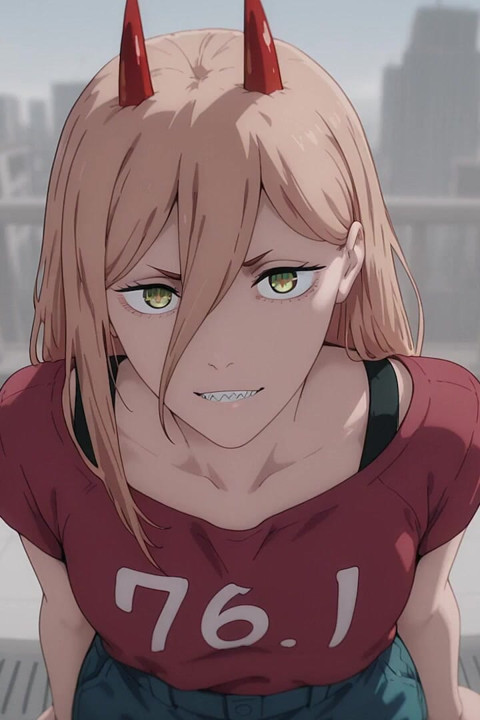 Power Has Sex in Makima's Office! Chainsaw Man Hentai Uncensored POV