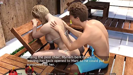 Am pool dreier mit stiefsohn und seinem freund - Projekt Myriam - Leben und Erkundungen - Ep43