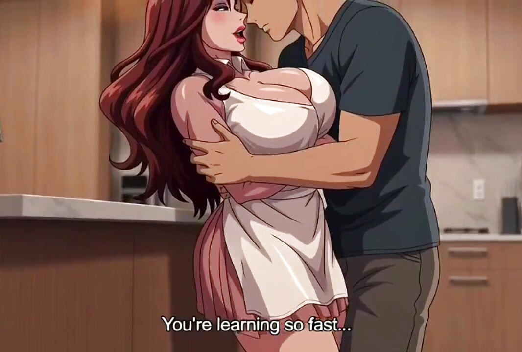 Big tits stepmom teaching her stepson the pleasures of intimate touch