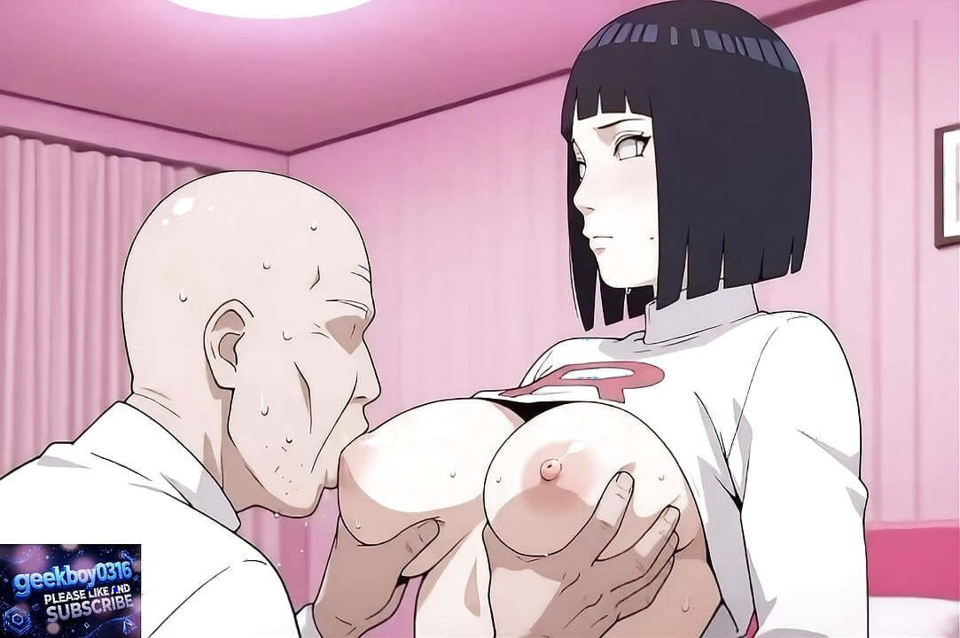 Boruto Hinata Hen - Hinata enjoys cosplay sex with ugly man