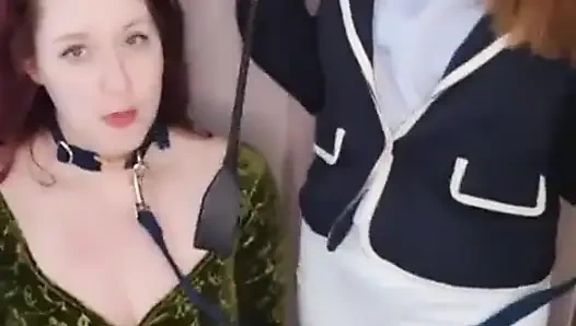 Princess Cum Bucket Our New Pet Slave