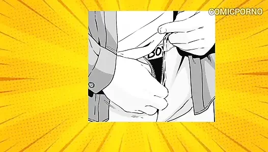 En iyi arkadaşımın göt deliği yarağımı emiyor - çizgi roman