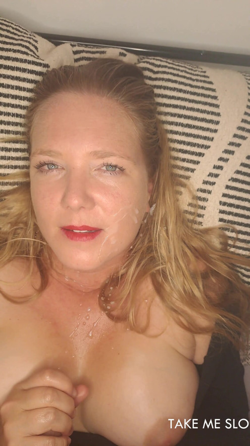 Please paint me with your hot cum! Curvy MILF POV Handjob - TAKE ME SLO | Clip 1