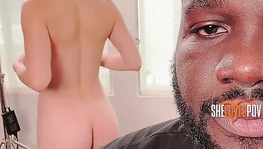 Semaj Media Behind the Scenes!! Ahanu Reed Pays for Her Massage by Getting Fucked!!