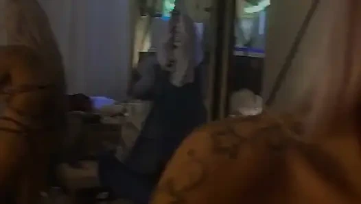 За кулисами, предпартийная подготовка, подхватная борьба очень реальна!