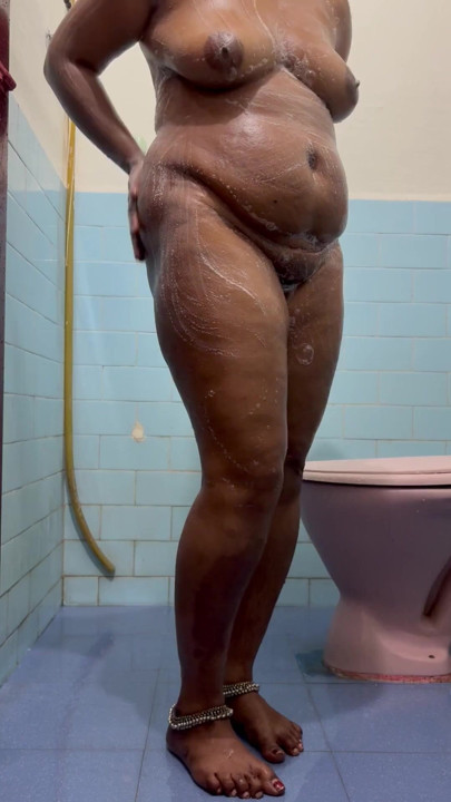 Powerful moment from "Anjana delicious moaning bath"