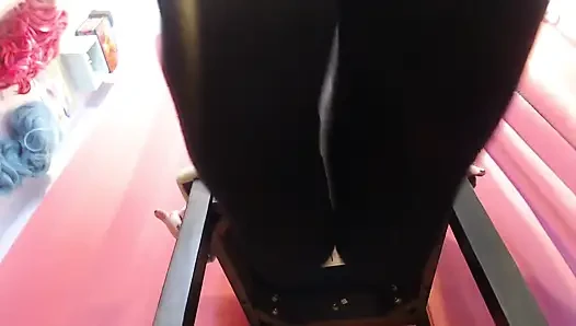 Çoraplı köle kadın egemenliği
