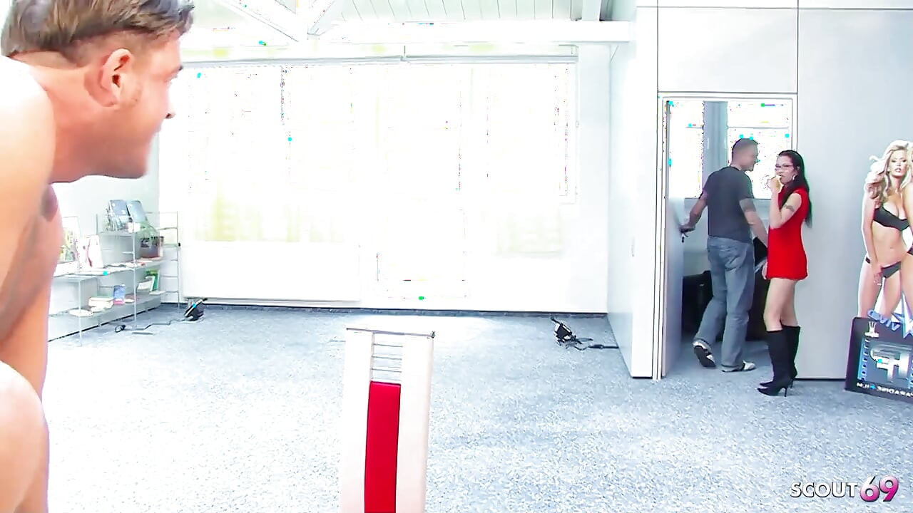 Blonde MILF Alysha Gets Thoroughly Fucked in Her Boss Office in Front of an Audience