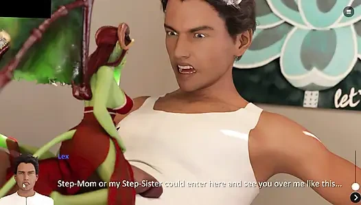 Stepmom Sends Cock Sucking Vid to Stepson - the Spellbook Netorare #5 Gameplay