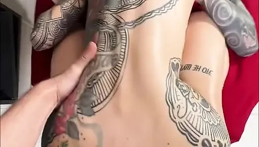 Big Boobs Milf Sasha Tantric Massage with Hardcore Sex Huge Facial