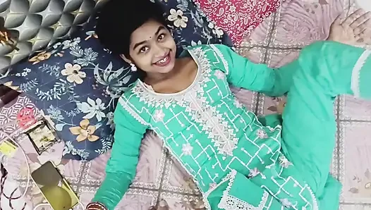Asli gadis india green salwar dientot habis-habisan - rekaman seks