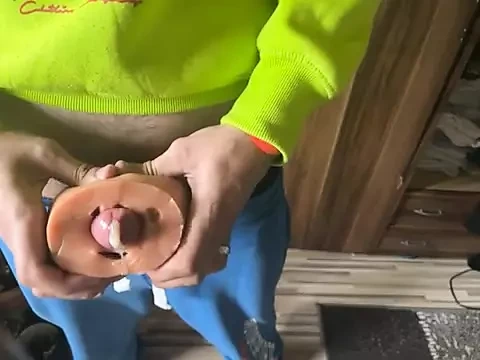 Fucking with a pocket pussy
