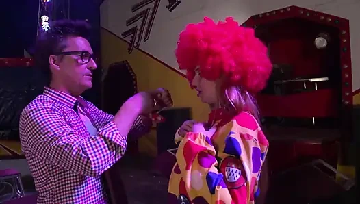 Circus Clown BBW Double Penetration Wild Ride