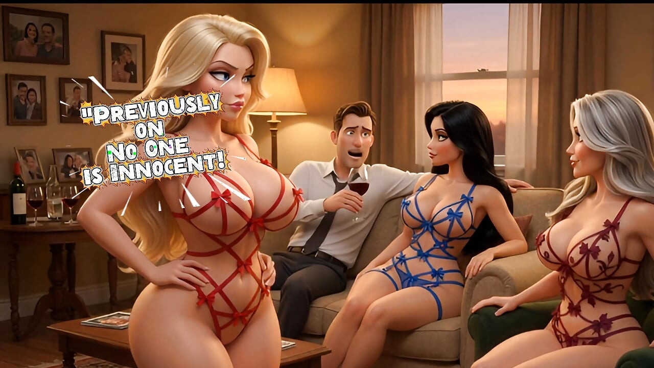 Ep6 No One is Innocent-Hotwife Tangled Desires - Cheating Wife Trapped In Family Fuck Web With Step-Son