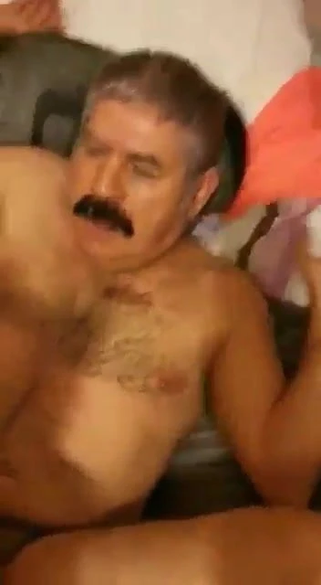 Mature man getting fuck