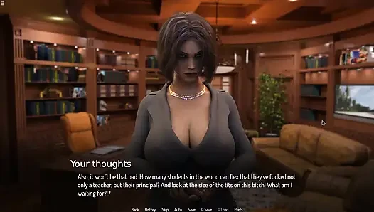 Kepala sekolah miranda menunggangi 18 plus kontol besar siswa dan mendapat creampie