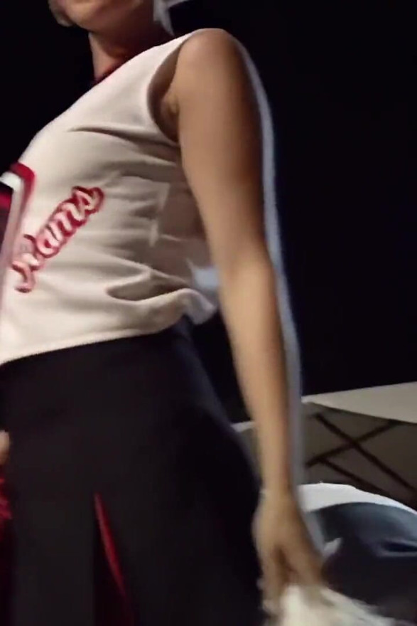 A Night Bath for Two Cheerleaders Eager to Lick Cunilingus