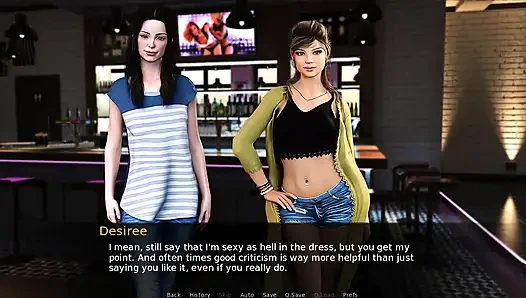 Сучка дней лета: шлюховатая и ботанистая девушка в ночном клубе - Ep3