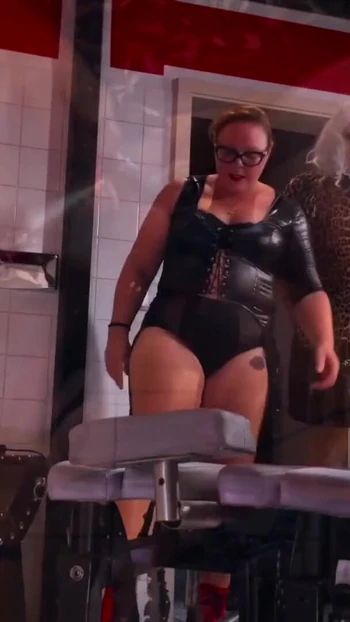 Must-see moment from "Dominatrix Mistress April - Slave fists Slave"