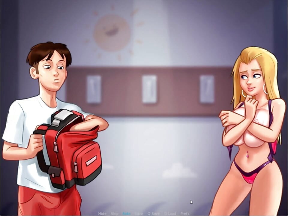 Summertime Saga - Eve might be pregnant after Johannes fucked her