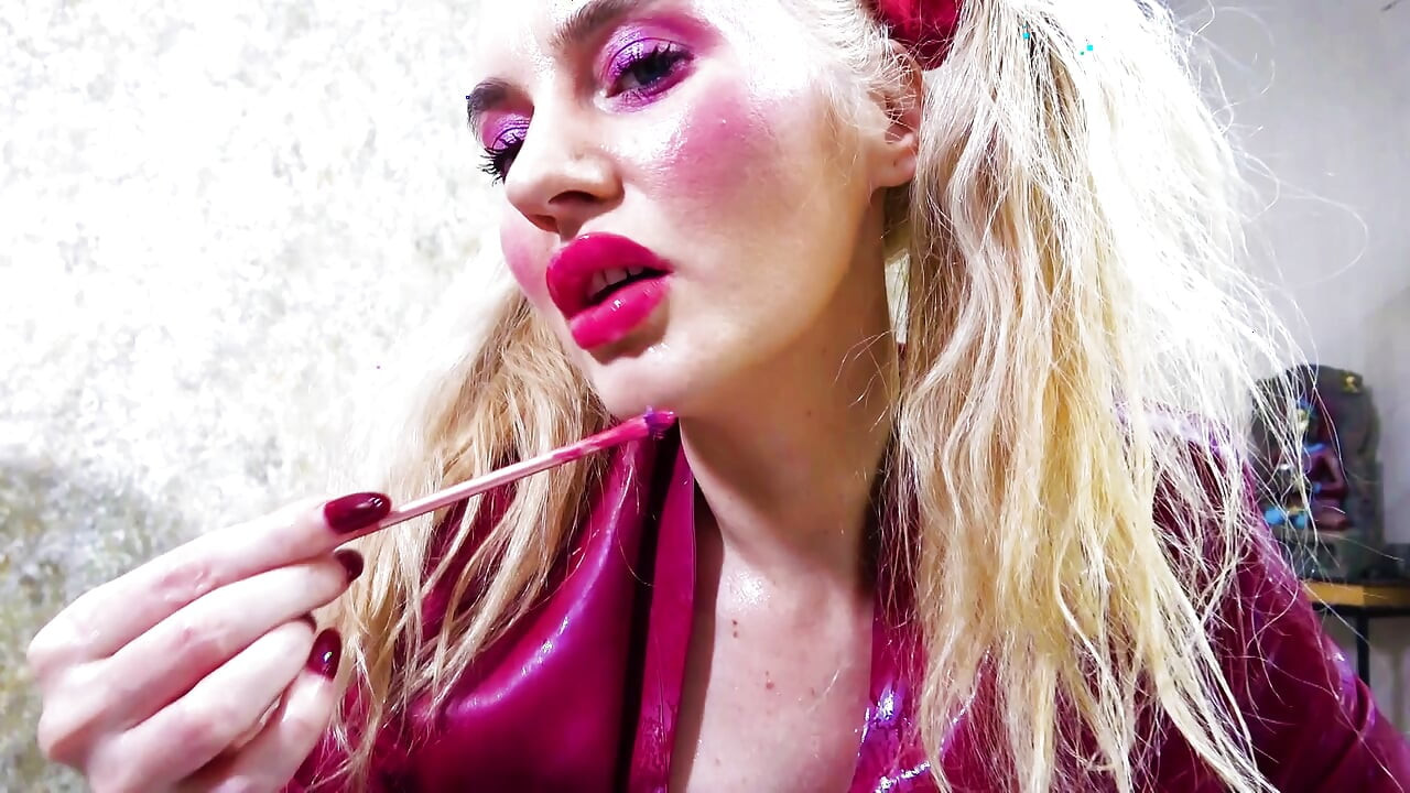Bimbofication Lipsnosis弱虫奴隷JOI口紅