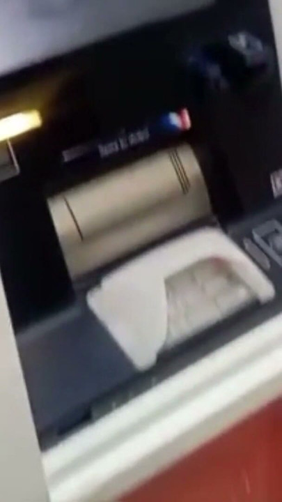 Blowjob at the bank teller, outdoor public flashing | Clip 3