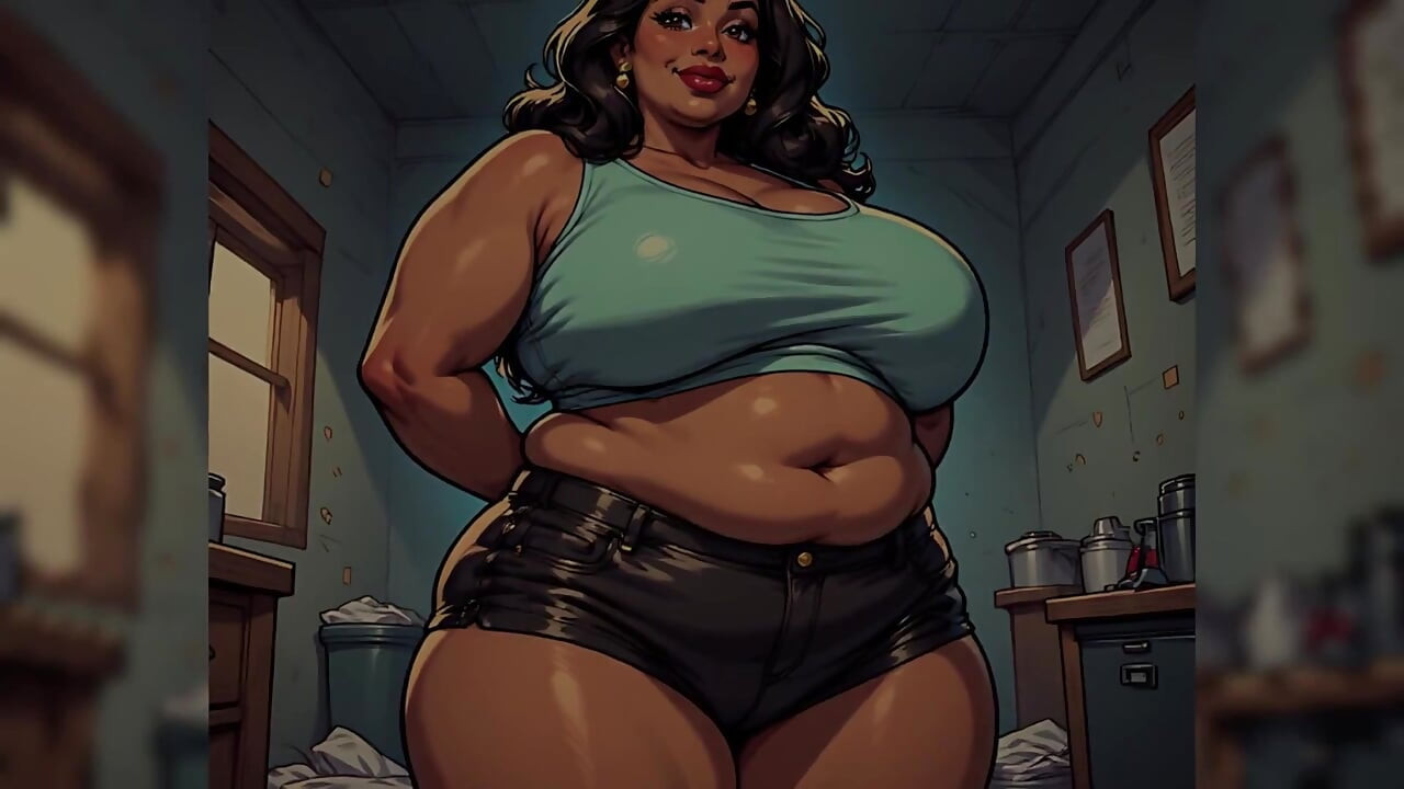 Bbw mập mạp babe nghệ thuật