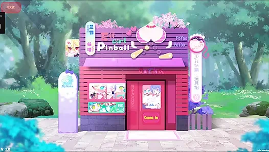 Hentai Game - Elf Girl Pinball  - Sexy Succubus with a Slender Body in a Raw, Tight Sex Session
