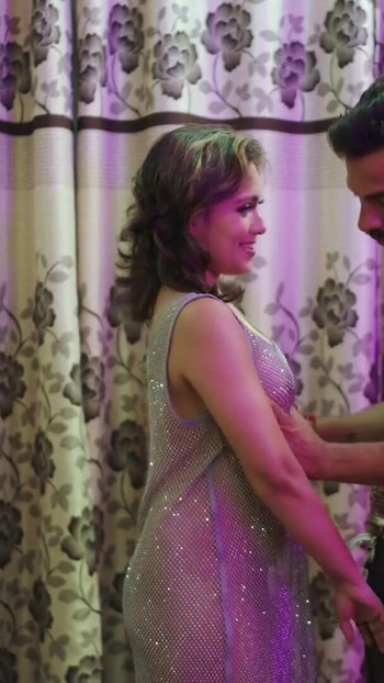 Captivating moment from "Beautiful Indian wife is encouraging her husband to have sex by changing clothes"