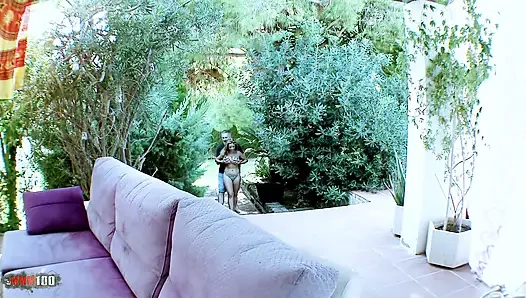 Brasilianische MILf bramilf, strandabschleppen - blowjob, ficken & gesichtsbesamung