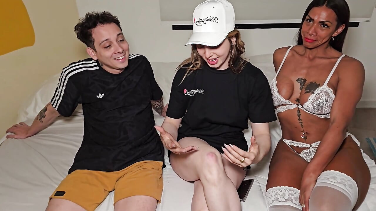 Skinny boy fucks huge fit MILF